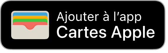 Ajouter à l’app Cartes Apple